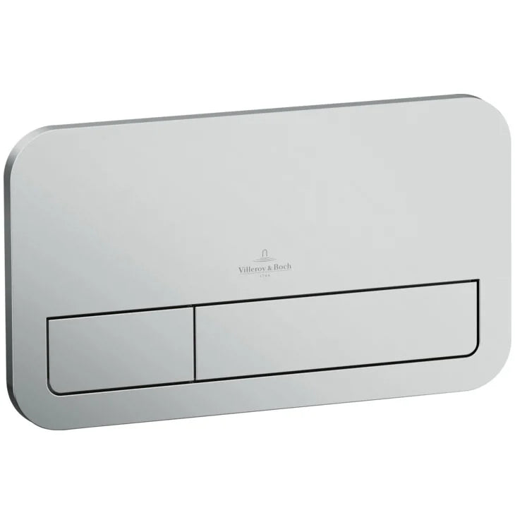 ViConnect Brushed Chrome Dual Flush Plate - 92249069