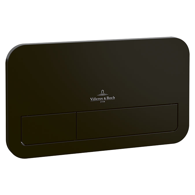 ViConnect Black Matt Dual Flush Plate - 922490AN