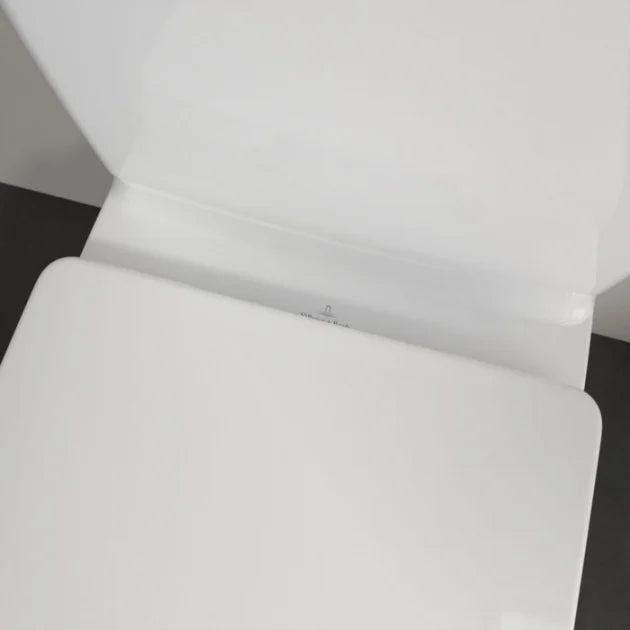 Villeroy & Boch O.Novo Close-Coupled Toilet, Cistern & Soft Close Seat Combi-Pack