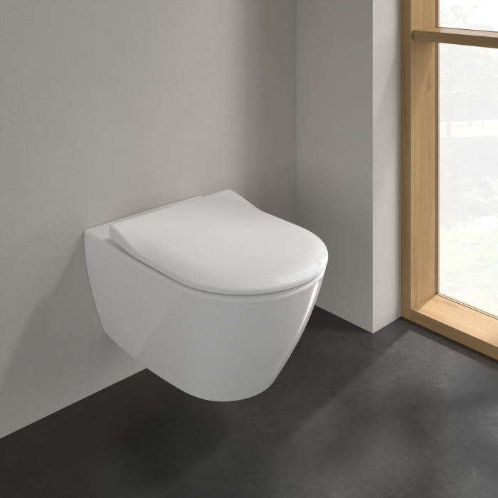 Subway 2.0 Combi-Pack, Wall Hung Toilet with slim toilet seat
