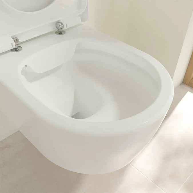 Avento Combi-Pack, Wall Hung Toilet with Slim tiolet seat 5656RS01