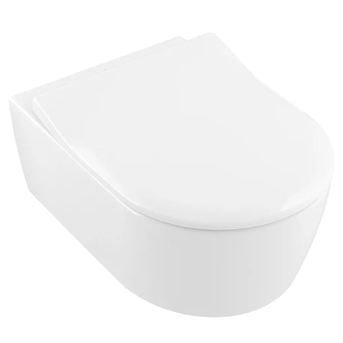 Avento Combi-Pack, Wall Hung Toilet with Slim tiolet seat 5656RS01