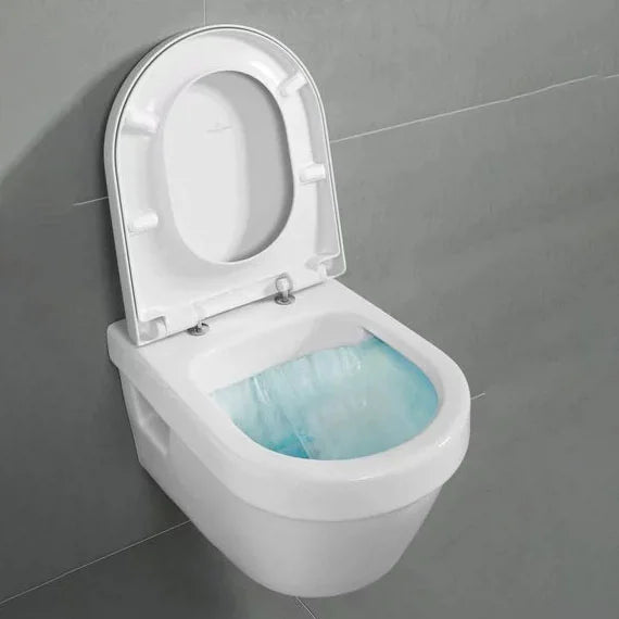 Architectura Combi-Pack Rimless, Wall Hung Toilet with toilet seat 5684HR01