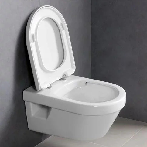 Architectura Combi-Pack Rimless, Wall Hung Toilet with toilet seat 5684HR01