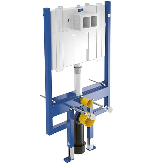 ViConnect 1120mm Compact Toilet Support Frame with Dual Flush Cistern - 92247600