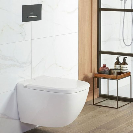 Villeroy & Boch Antheus Wall-Hung Rimless Toilet & Seat Combi-Pack with Ceramic Plus
