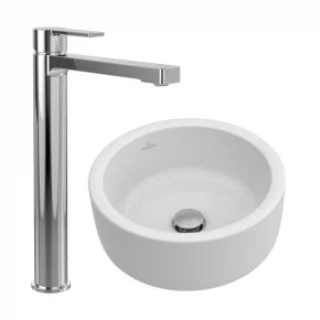 Architectura Surface Washbowl with Tall Basin Tap Bundle VBP-24-0309