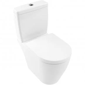 Villeroy And Boch Avento Washdown Close-Coupled WC Pan With Cistern And Seat